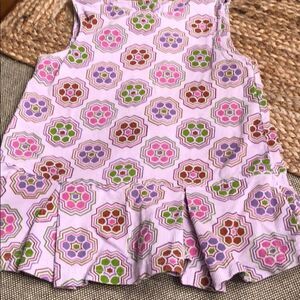 Painting Red Rhinos Lavender Corduroy Dress 18 mo.